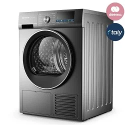 Sharp 10kg Front Load Heat Pump Clothes Dryer - Silver